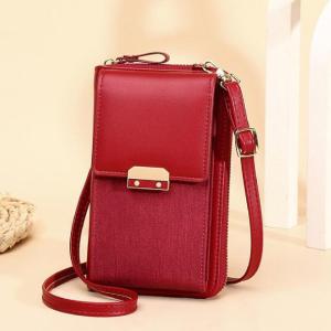 Quality 19x11x4.5cm Single Shoulder Wallet With Magnetic Buckle wholesale