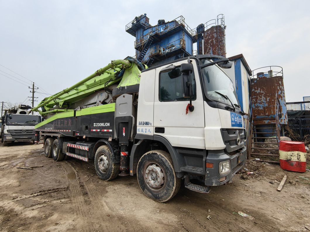 2013 Zoomliom 52m Concrete Boom Pump Putzmeister Mercedes Benz
