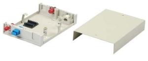 Quality Practical 6 Fiber Optic Termination Box Wear Resistant No Need Screws wholesale