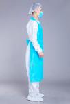 Protective Waterproof Surgical 25GSM CPE Isolation Gown