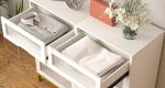 Downloads: 0 4 Drawer Dresser for Bedroom, Modern Dresser Closet, Chest of 4