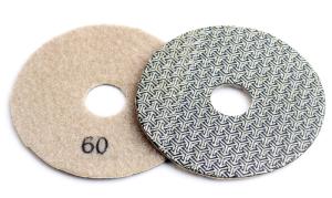 Quality 4 Inch 100mm Concrete Polishing Pads 4pcs / Set Fast Removal Tile Glass Stone Sanding Disk wholesale