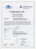 K&G MACHINERY CO., LTD. Certifications