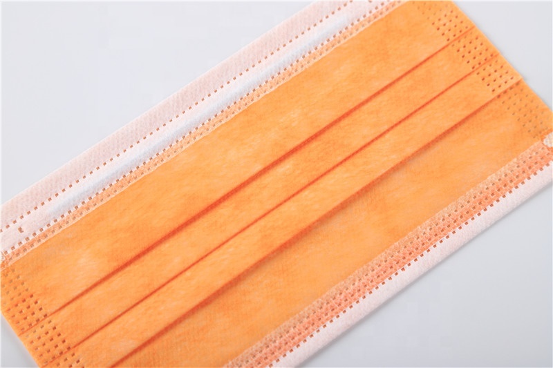 Chinese supplier bright orange mask quality mask wholesale