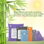 50g*20 Pack Bamboo Charcoal Air Purifying Bags for Fresh and Odor-Free