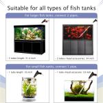 Long Nozzle Plastic Hygger Aquarium Gravel Cleaner