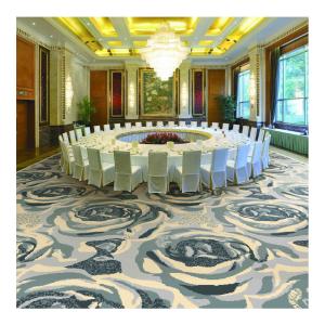 Quality Office Gym And Fitness Room Carpet Woven Axminster Carpet Wool And Nylon wholesale