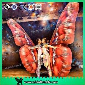Quality Vivid Inflatable Cartoon Characters , Digital Printing Inflatable Butterfly Wing Model wholesale