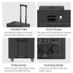768000mAh Rechargeable Portable Power Station For Home / Outdoor Use