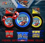 Popular customized promotion watch for children and adults cool cute sport car