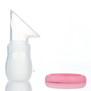 Quality Soft Manual Baby Breast Pump 100 % Food Grade Silicone Material Durable wholesale
