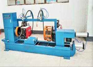 Manual Loading - Unloading CNC Metal Spinning Lathe Steel Bottle Seam Welding
