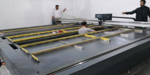 Quality UV Digital Flat Engraving System, Industrial Flatbed Laser Engraver Textile Engraving Machine wholesale