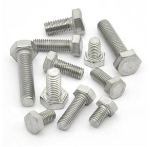Quality High Precision Galvanized Hex Bolts Anti Corrosion Hardware Accessories wholesale