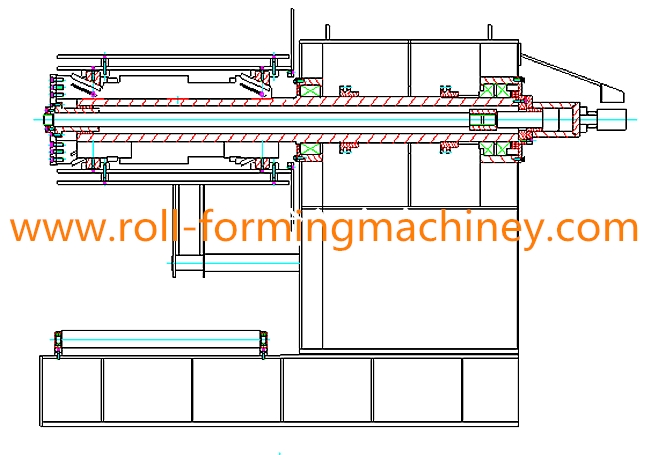 40m/min High Forming Speed,Roof Roll Forming Machine With 22 Forming Stations