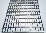 Hot Dipped Mild Steel Walkway Grating Light Weight Black / White Easy Installati
