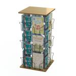 KD Construction Spinner Rack Display Stand With 4Sides