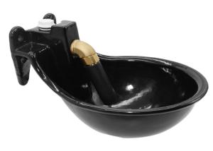 Quality Grey Cast Iron Horse Water Bowl , Auto Livestock Drinking Bowls wholesale