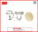 lock metal bag buckle for bags