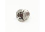 Stainless Steel SMP Male Connector Thread-In Mount Straight Terminal RF