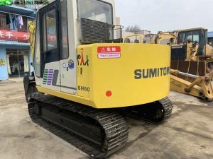Quality 6 Ton Operate Weight Used Excavator Machine 400mm Shoe Size 0.3m³ Bucket Size wholesale
