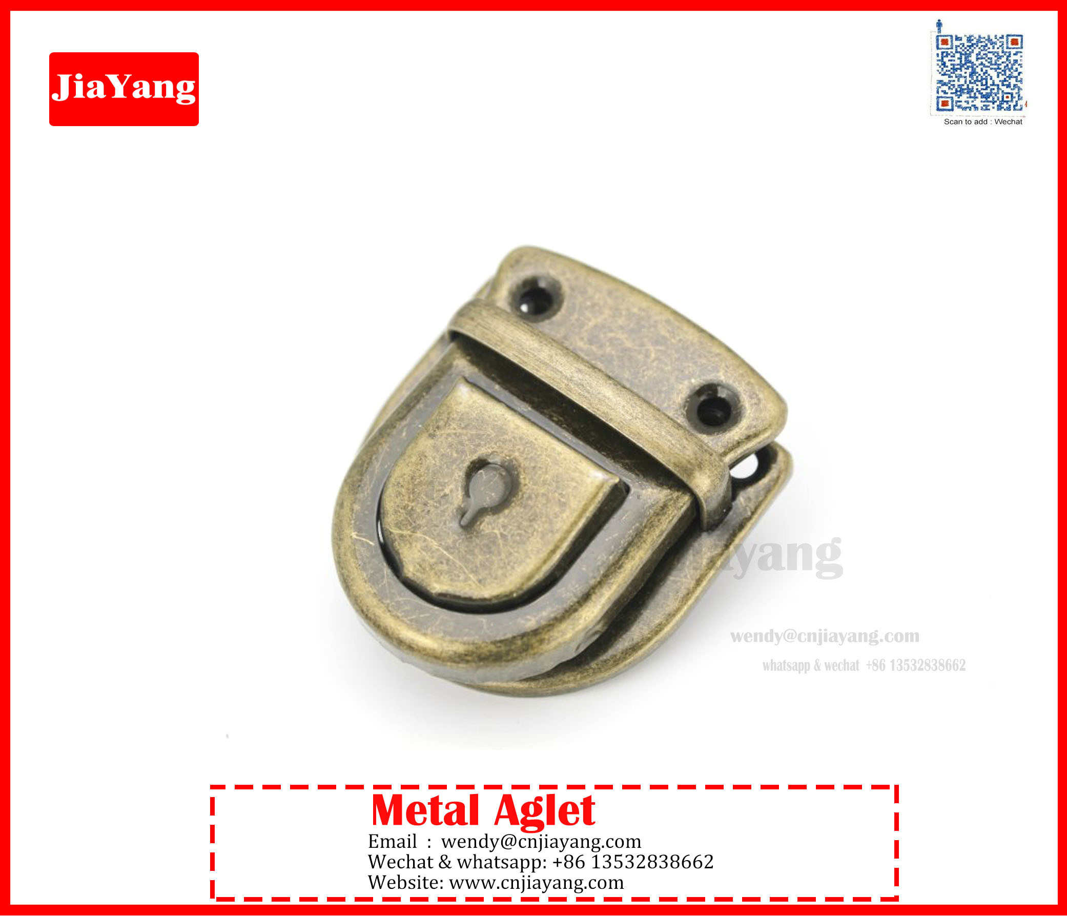 square metal case lock hot sale in Middle East