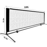Customized Portable Pickleball Net 300cm Wooden Pickleball Paddles