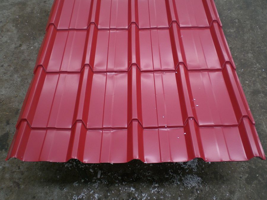 Color Steel Sheet Glazed Tile Roll Forming Machine For Roof