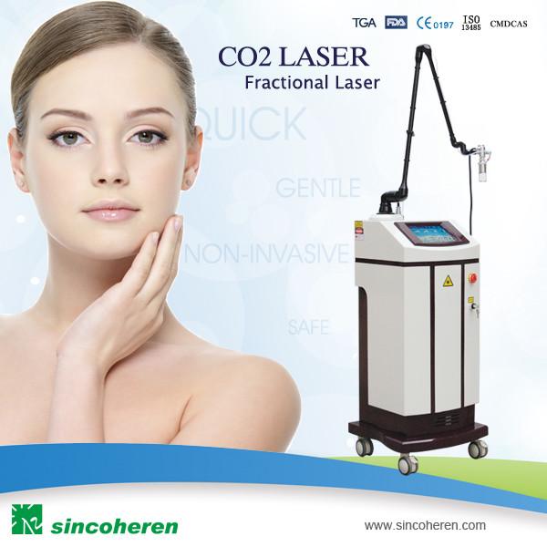 CO2 Fractional Laser Multifunction Beauty Machine For Scar Removal / Skin