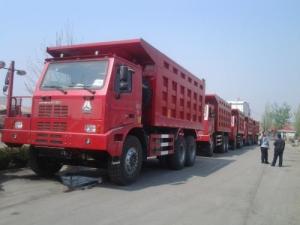 China 100 Tons Sinotruk HOWO 420hp Mining Dump Truck with high strength steel cargo body on sale