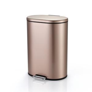 Quality Anti Corrosion 1.58 Gallon Stainless Steel Step Trash Can wholesale