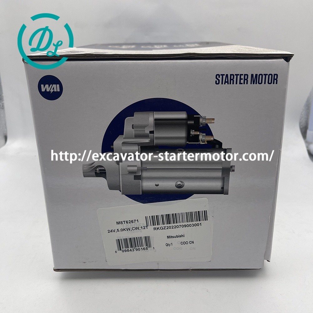 M8T62671 861293 5.126201-7166 Starter Motor 24V 12T 5KW M85R3003SE