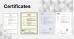 Hangzhou Sailray Import and Export Co. Ltd. Certifications