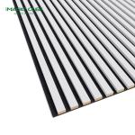 Fr MDF Face Material Contemporary Design Akupanel Slatted Acoustic Wood Veneer