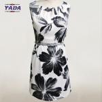 Latest adult girls party german print casual women dresses custom lady online