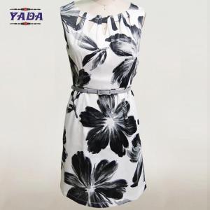 Quality Latest adult girls party german print casual women dresses custom lady online dress shopping made in China wholesale