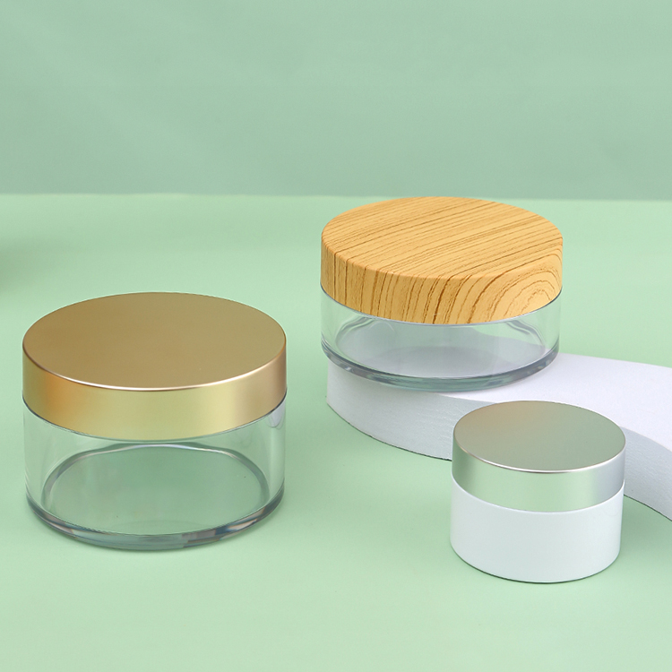 5ml 5 Grams 10 ml 10grams Clear Loose Powder Jar and Pot with Sifter Black White Cap Samples Process 2-3 days Free Sample