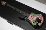 Custom Shop Flower Ibanezs style Electric Guitar free shipping