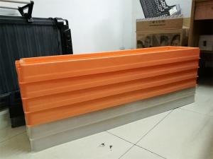 Quality High Intensity Orange Plastic Core Tray For Drilling Explore 55mm Rock Core wholesale
