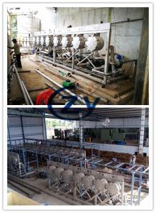 Quality Full Set Stainless Steel 304 Cassava Starch Processing Line High Wear Resistant wholesale