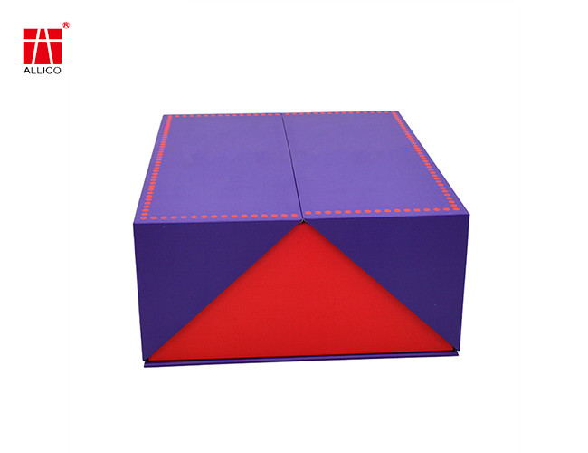 Greyboard Book Shaped Gift Box 40cm X 30cm , ODM Hair Boxes For Wigs