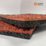 Outdoor Rubberized Track Surface Non-Slip & Long-Lasting for Community Parks