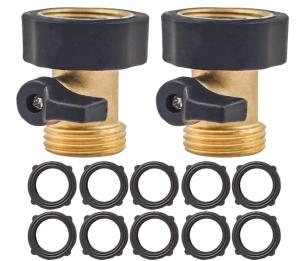 Quality 3/4 Inch Hose Pipe Shut Off Valve , JIS Water Shut Off Valve For Garden Hose wholesale