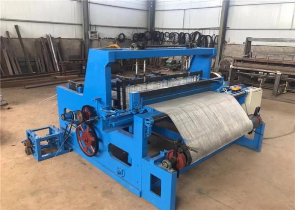 Full Automatic Crimped Wire Mesh Machine Customzied Width Speed 30-40 Times /
