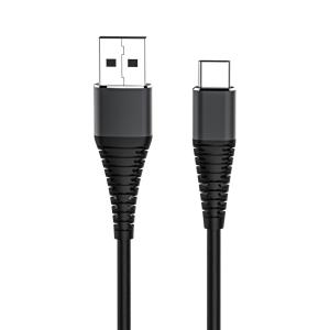Quality Nylon 3A 3Foot Black 2.0 USB Type C Charging Cable Black Color For LG G5 wholesale