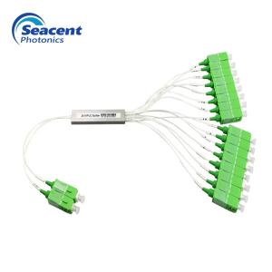 Quality Low Loss Mini 2*16 Fiber Optic PLC Splitter wholesale