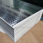 AA1100 3mm 1060 5052 5754 6061 6063 7075 Embossed Aluminium Checker Plate Sheet