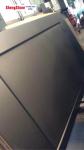 Black Color Ceramic Countertop Slab Marine / Flat Edge 1520*800*25 Mm