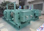 90 KW Tyre Recycling Line Double Roller Rubber Grinder Wear Proof Hard Alloy