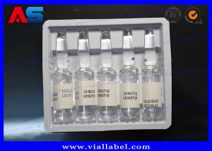 Quality Oils Ampoules 1ml Plastic Blister Packaging PVC / PET Material White Color wholesale